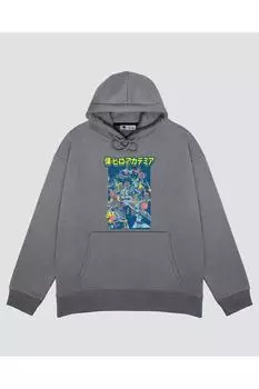 Unisex Gray Hooded Sweatshirt Plus Ultra!