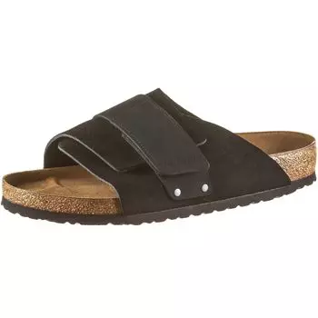 Унисекс Киото Кожа Киото VL Мягкая Замша Черный [BIRKENSTOCK] Нубук/Замша & 36/23.0см чёрный