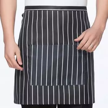 Унисекс короткий фартук на талию для поваров и официантов