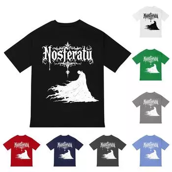 Унисекс Круглый вырез Повседневный принт Футболка с короткими рукавами Топ XXXL