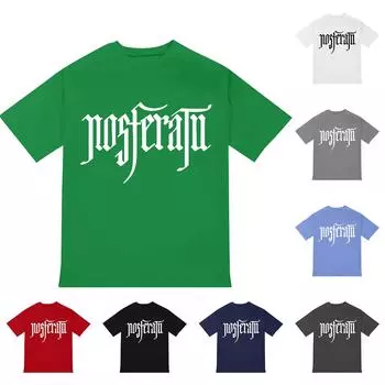 Унисекс Круглый вырез Повседневный принт Футболка с короткими рукавами Топ XXXL