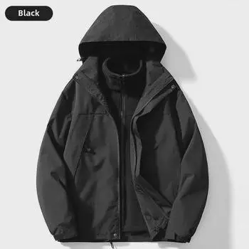 Унисекс куртка для альпинизма осень/зима ветрозащитная, водонепроницаемая и маслостойкая 3XL