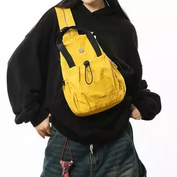 Унисекс Легкий рюкзак для отдыха, водонепроницаемая нейлоновая спортивная сумка, фитнес, велоспорт, универсальный рюкзак для активного отдыха, новый