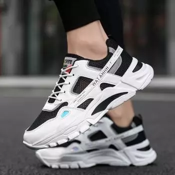 Унисекс летние мужские повседневные дышащие кроссовки для пар кроссовки для бега студенческие сетчатые теннисные женские спортивные кроссовки 36