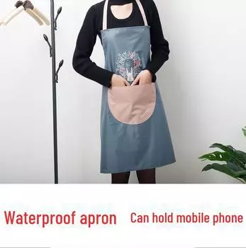 Унисекс Милый фартук в виде кролика: Водонепроницаемый, маслостойкий пояс для кухни, кулинарии, общественного питания 60x68 cm