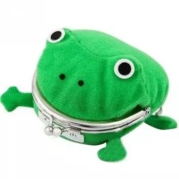 Унисекс милый мягкий Узумаки Наруто лягушка поцелуй замок кошелек косплей портмоне подарок