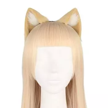 Унисекс Милый Мультяшный Пес Форма Кошачьих Ушек Повязка на Голову Многоцветный Ободок для Волос Макияж Прямой Эфир Рождественская Вечеринка Головной Убор