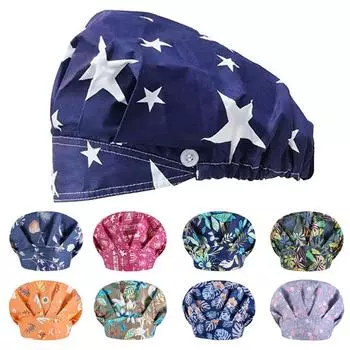 Унисекс модная хлопковая шапка с принтом унисекс кепка-скраб