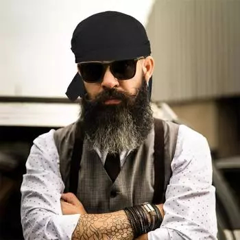 Унисекс модная пиратская шляпа бандана, повязка на голову, шляпа для спорта на открытом воздухе в Европе и США чёрный