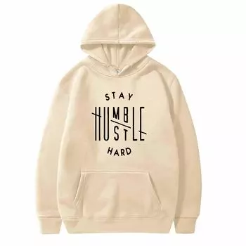 Унисекс модный повседневный свободный плюшевый пуловер с длинными рукавами и круглым вырезом с капюшоном из веревки S