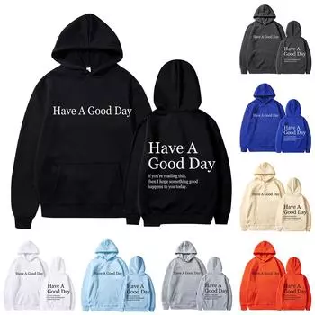 Унисекс модный повседневный свободный плюшевый пуловер с длинными рукавами и круглым вырезом с капюшоном из веревки L бежевый