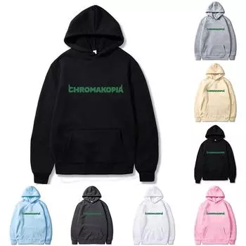 Унисекс модный повседневный свободный плюшевый пуловер с длинными рукавами и круглым вырезом с капюшоном из веревки L бежевый