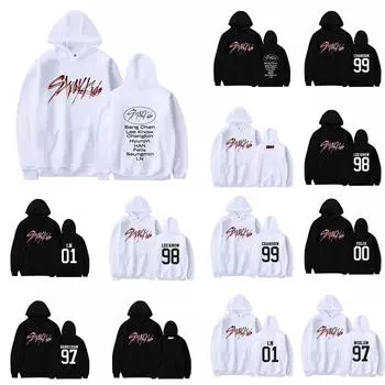 Унисекс модный повседневный свободный плюшевый пуловер с длинными рукавами и круглым вырезом с капюшоном из веревки L чёрный