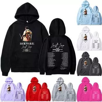 Унисекс модный повседневный свободный плюшевый пуловер с длинными рукавами и круглым вырезом с капюшоном из веревки S