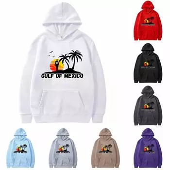 Унисекс модный повседневный свободный плюшевый пуловер с длинными рукавами и круглым вырезом с капюшоном из веревки XXL белый