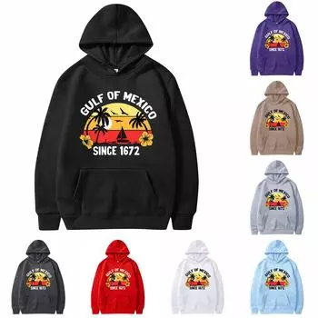 Унисекс модный повседневный свободный плюшевый пуловер с длинными рукавами и круглым вырезом с капюшоном из веревки XXL чёрный