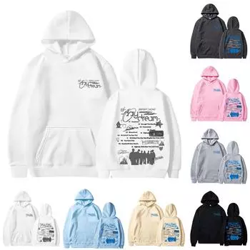 Унисекс модный повседневный свободный плюшевый пуловер с длинными рукавами и круглым вырезом с капюшоном из веревки L бежевый