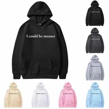 Унисекс модный повседневный свободный плюшевый пуловер с длинными рукавами и круглым вырезом с капюшоном из веревки L бежевый