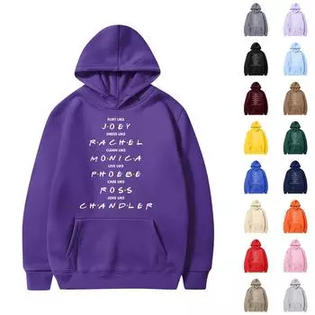 Унисекс модный повседневный свободный свитер с длинными рукавами и принтом L бежевый