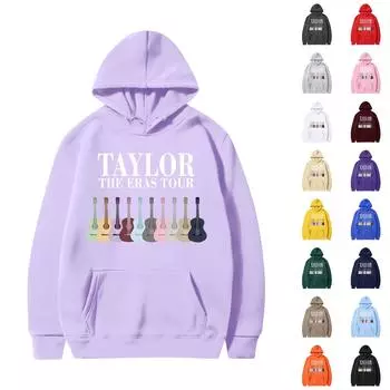 Унисекс модный повседневный свободный свитер с длинными рукавами и принтом L