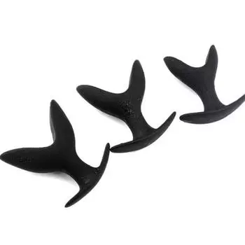 Унисекс Мягкий Силиконовый Водонепроницаемый V-образный Анальная Пробка Фаллоимитатор Массажер Простаты S