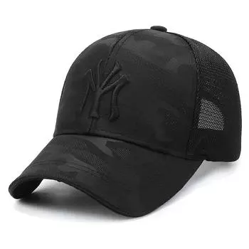 Унисекс My Embroidery Camouflage Baseball Net Caps Hip Hop Cap Spring Summer Outdoor Adjustable Casual Hats Sunscreen Hat