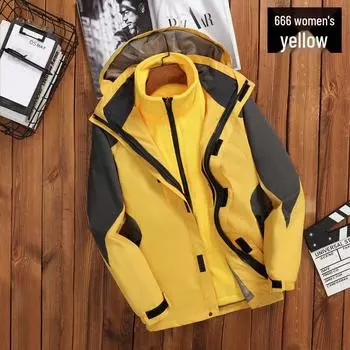 Унисекс Наружный Ветрозащитный Комплект 3-в-1 с Курткой на Флисовой Подкладке и Индивидуальным Логотипом Medium