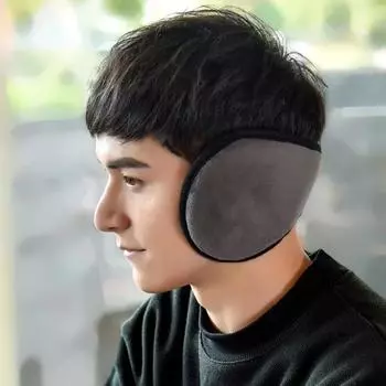 Унисекс, новые модные зимние мужские и женские наушники для защиты от холода, однотонные, практичные, сохраняющие тепло, плюшевые, маска для ушей