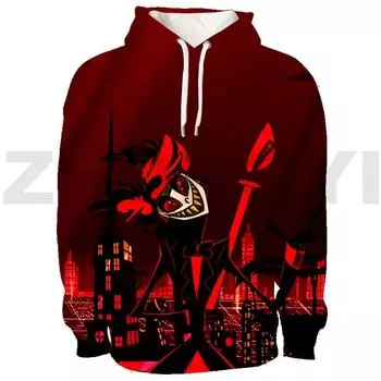 Унисекс новинка толстовка с капюшоном 3D печать аниме монстр графика толстовка с капюшоном карманный свитер с капюшоном толстовка для активного отдыха мужские топы наряд S