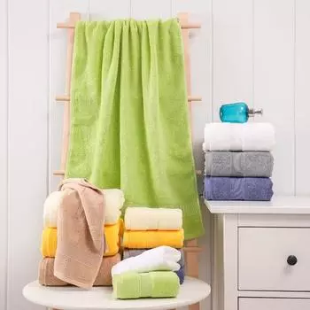 Унисекс однотонное мягкое быстросохнущее впитывающее одеяло для спортзала и ванной комнаты банное полотенце 75*35 cm серый