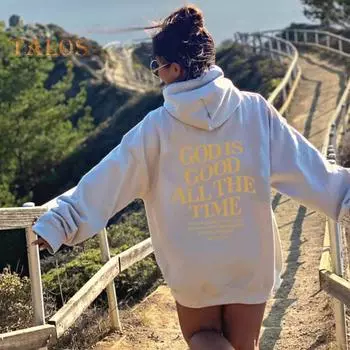 Унисекс Осень Зима Толстовка С Капюшоном С Буквами Принт Длинные Рукава Накладные Карманы Свободный Пуловер Чистый Цвет Спортивная Повседневная Одежда Парный Топ XL чёрный