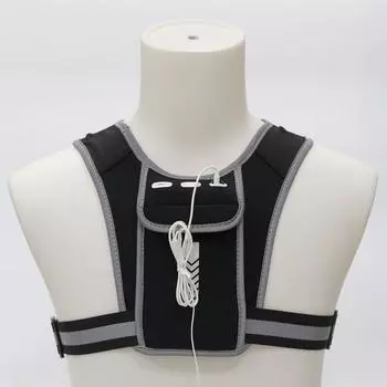 Unisex Outdoor Running and Mountaineering Chest Backpack with Water Bottle Holder and Phone Pocket Adult