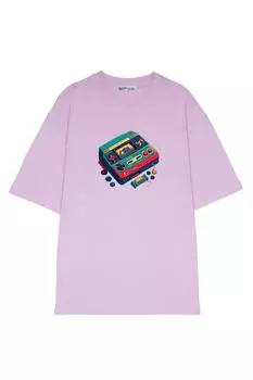 Unisex Oversize T-shirt Tetris