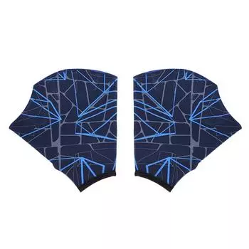 Унисекс Плавание Ласты для рук Ласты с перепонками для пальцев Перчатки для весла Водные виды спорта Плавание Тренировки Тренировки Перчатки Для Плавания L