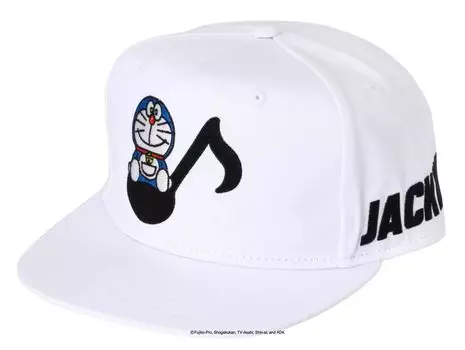 Унисекс Плоская кепка для гольфа FR [Jack Bunny] [Коллаборация Doraemon] / / 262-4287003 030_Белый
