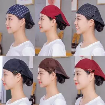 Унисекс поварской колпак: Против выпадения волос и устойчив к дыму для кухонного персонала No Specification