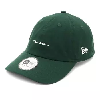 Унисекс Повседневный Классический Ремешок Логотип Script Logo 13515750 DGRN Кепка [New Era]