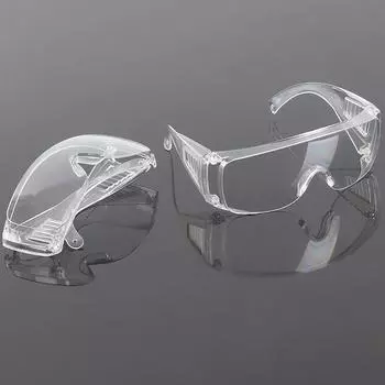 Унисекс Прозрачные защитные очки с защитой от запотевания и ультрафиолетового излучения Очки для маникюра Лабораторные защитные очки Линзы для рабочего места Очки с защитой от пыли