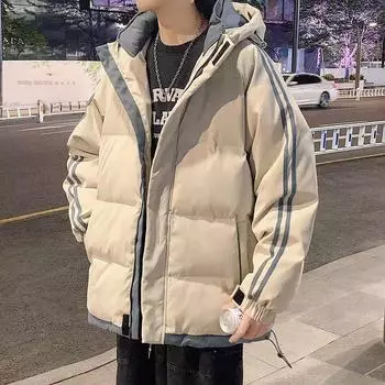 Унисекс японская ретро куртка из двух частей из плотного хлопка для подростков Extra Large хаки