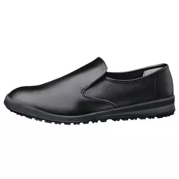Унисекс рабочие туфли с высоким сцеплением H100C черные [Midori Anzen] 26,5 см