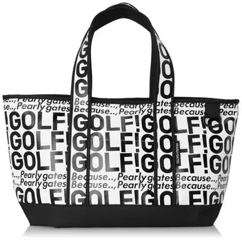 Unisex Rocker Bag Golf Logo Locker BAG Base FR [Pearly Gates] / 053-4181101 031_White
