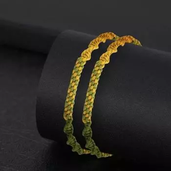 Унисекс ручная веревка регулируемая ручная работа плетеная однотонная неразрывная легкая кукурузная веревка