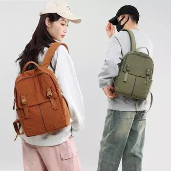 Унисекс рюкзак большой емкости для отдыха на природе водоотталкивающий рюкзак однотонный школьный рюкзак для школьников хаки