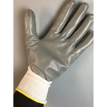 Unisex Safety Protective Gloves Soft-Feel Multi-Type Operation Gloves Grey All yards