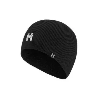 Унисекс шерстяная шапка MIV9605 F [Millet] Черный-Нуар (НОВЫЙ ЛОГОТИП)