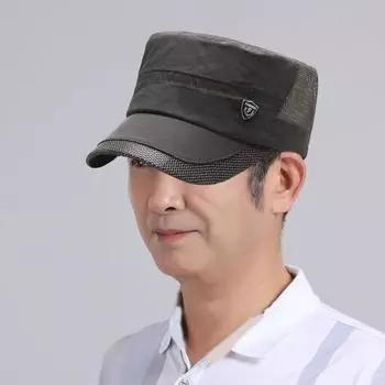 Унисекс Шляпа от солнца Полая сетка Регулируемый солнцезащитный козырек Анти-УФ Дышащий Быстросохнущий Конский хвост Отверстие Сплошной цвет На открытом воздухе Кемпинг Садоводство Рыбалка чёрный