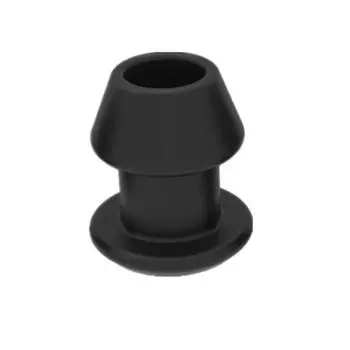 Унисекс Силиконовая анальная клизма Анальный полый расширитель влагалища Чистящая пробка Секс-инструмент L