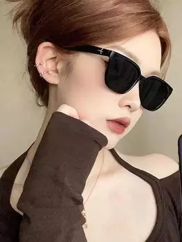 Унисекс солнцезащитные очки «кошачий глаз» с защитой от УФ-лучей: Антибликовые очки для вождения и стильный солнцезащитный козырек для маленьких лиц Anti-UV + HD lenses