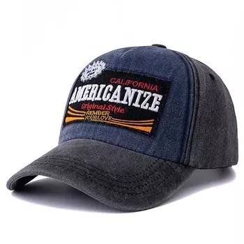 Унисекс, стираный хлопок, винтажная бейсболка, американская вышивка с буквами, кепка для папы, спортивная кепка для мужчин и женщин 56cm-60cm