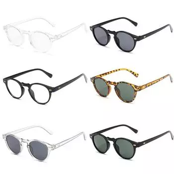 Солнцезащитные очки унисекс, овальные солнцезащитные очки UV400, прозрачные, классические, модные, высокого качества, женские и мужские аксессуары